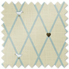 Puddle Down, Trellis Shell - Roman Blind